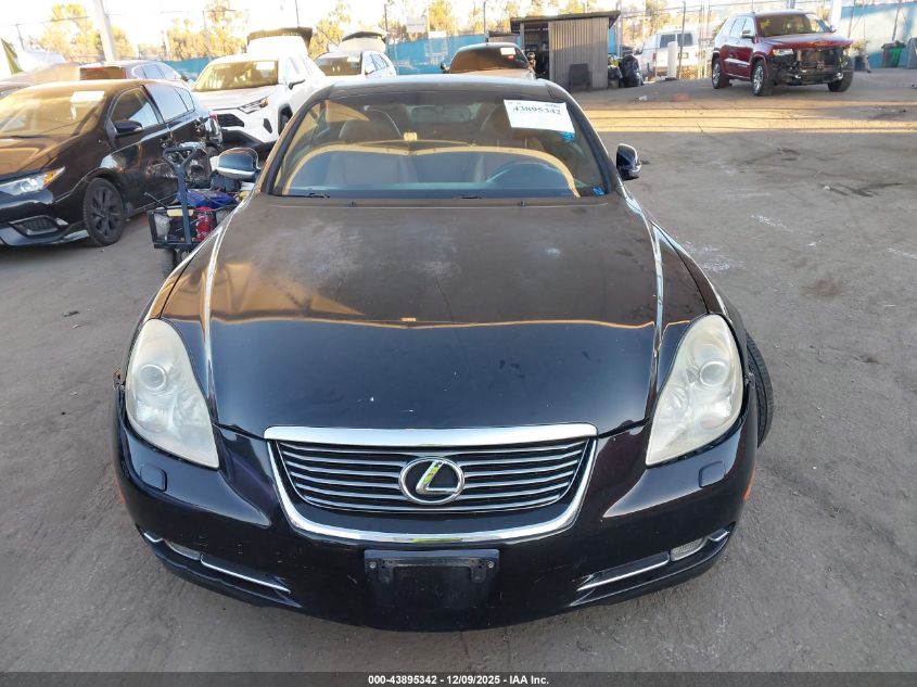 2006 Lexus Sc 430 VIN: JTHFN48Y369001613 Lot: 43895342