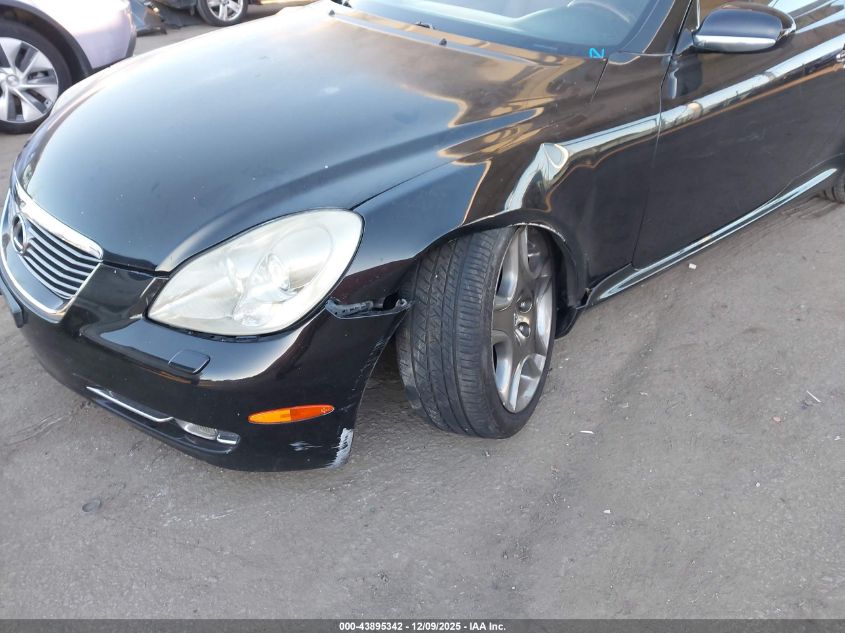 2006 Lexus Sc 430 VIN: JTHFN48Y369001613 Lot: 43895342