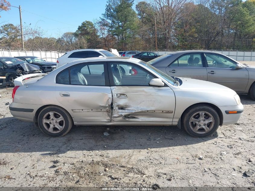 2003 Hyundai Elantra Gls/Gt VIN: KMHDN45D13U652933 Lot: 43895367