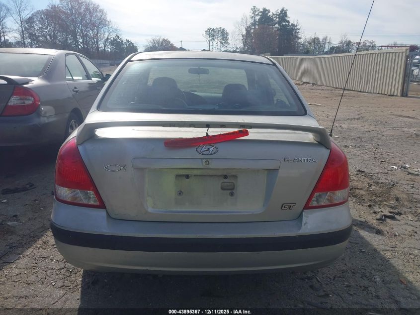 2003 Hyundai Elantra Gls/Gt VIN: KMHDN45D13U652933 Lot: 43895367