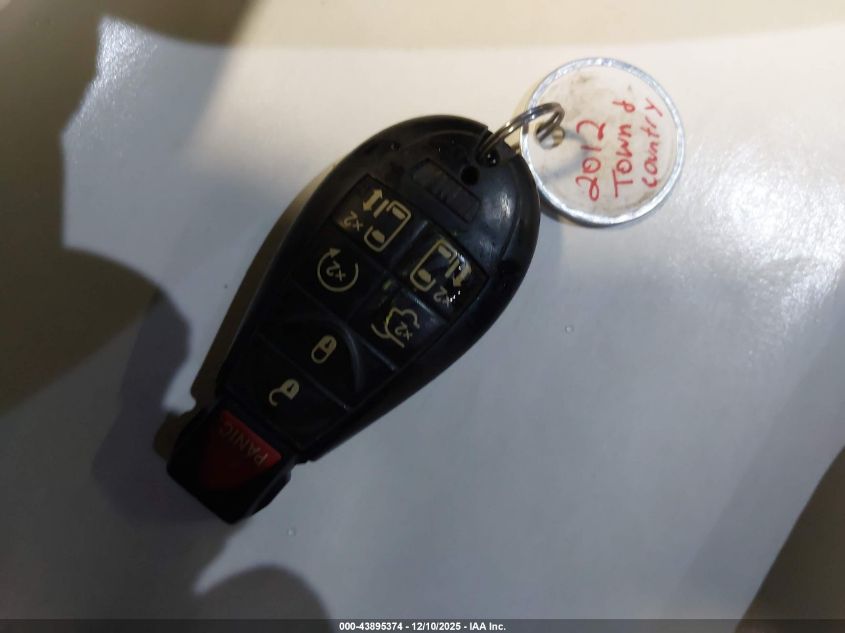 2012 Chrysler Town & Country Touring-L VIN: 2C4RC1CG9CR227338 Lot: 43895374