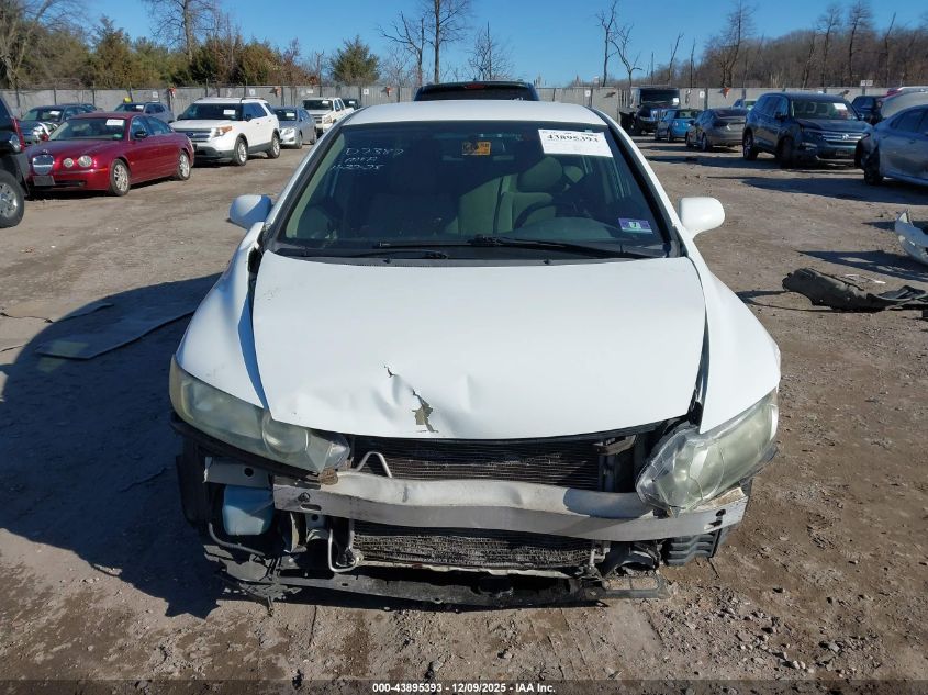 2010 Honda Civic Lx VIN: 2HGFA1F50AH543296 Lot: 43895393