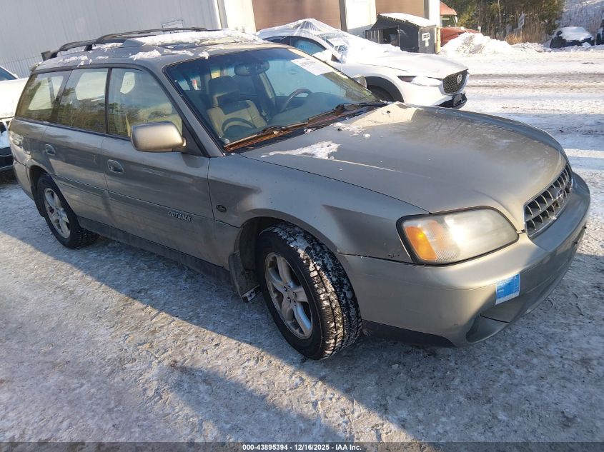 2004 Subaru Outback H6-3.0 L.l. Bean Edition VIN: 4S3BH806547633207 Lot: 43895394