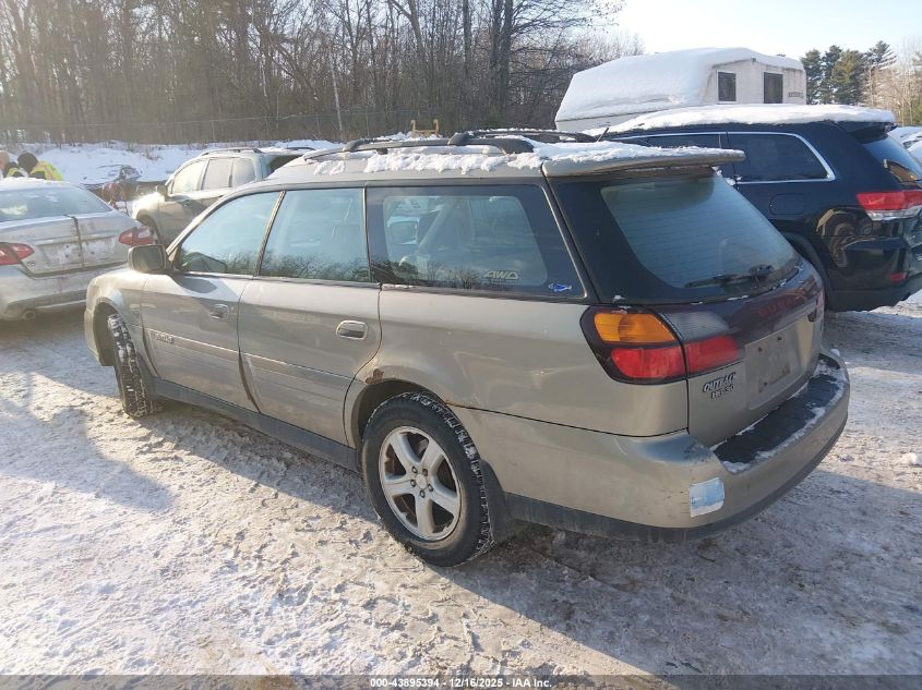 2004 Subaru Outback H6-3.0 L.l. Bean Edition VIN: 4S3BH806547633207 Lot: 43895394