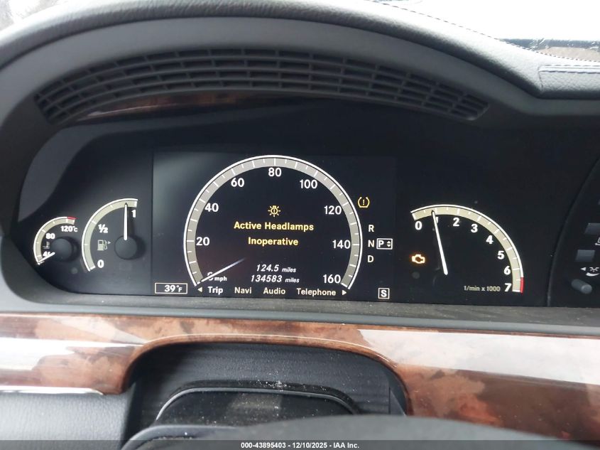 2008 Mercedes-Benz S 550 4Matic VIN: WDDNG86X48A175433 Lot: 43895403