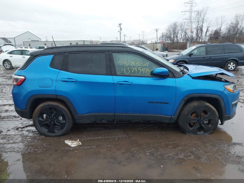 2018 Jeep Compass Altitude 4X4 VIN: 3C4NJDBB7JT455117 Lot: 43895415