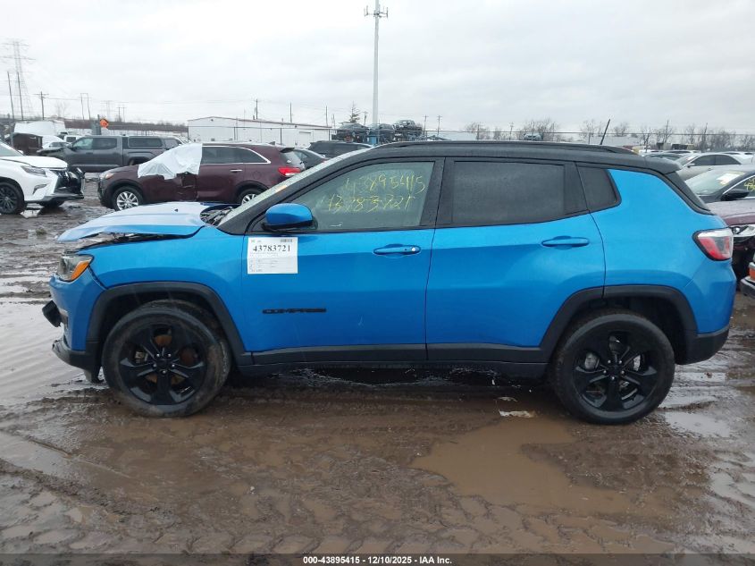 2018 Jeep Compass Altitude 4X4 VIN: 3C4NJDBB7JT455117 Lot: 43895415