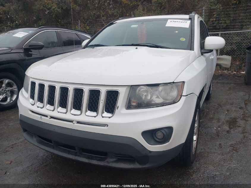 2016 Jeep Compass Latitude VIN: 1C4NJCEA1GD665630 Lot: 43895421