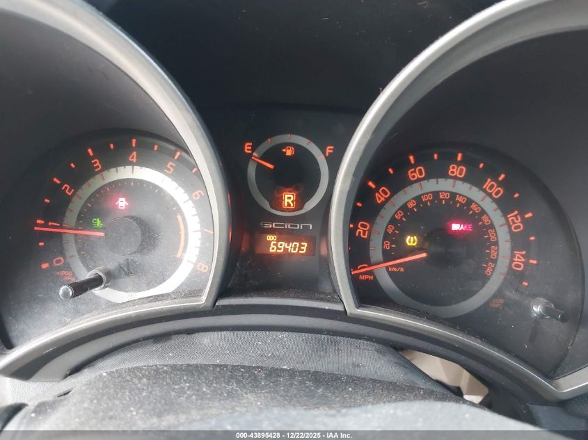 2012 Scion Tc VIN: JTKJF5C77C3041178 Lot: 43895428