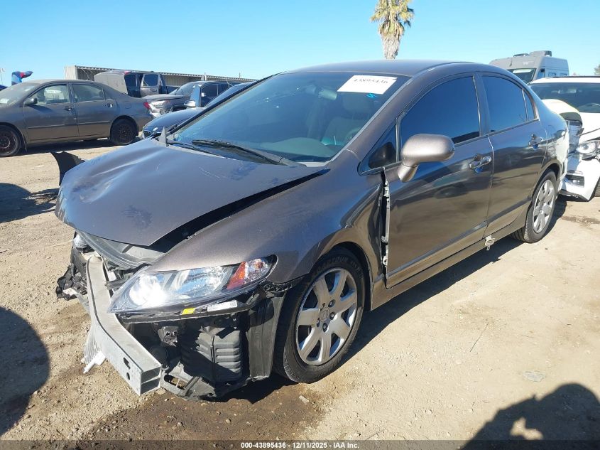 2011 Honda Civic Lx VIN: 2HGFA1F54BH534893 Lot: 43895436