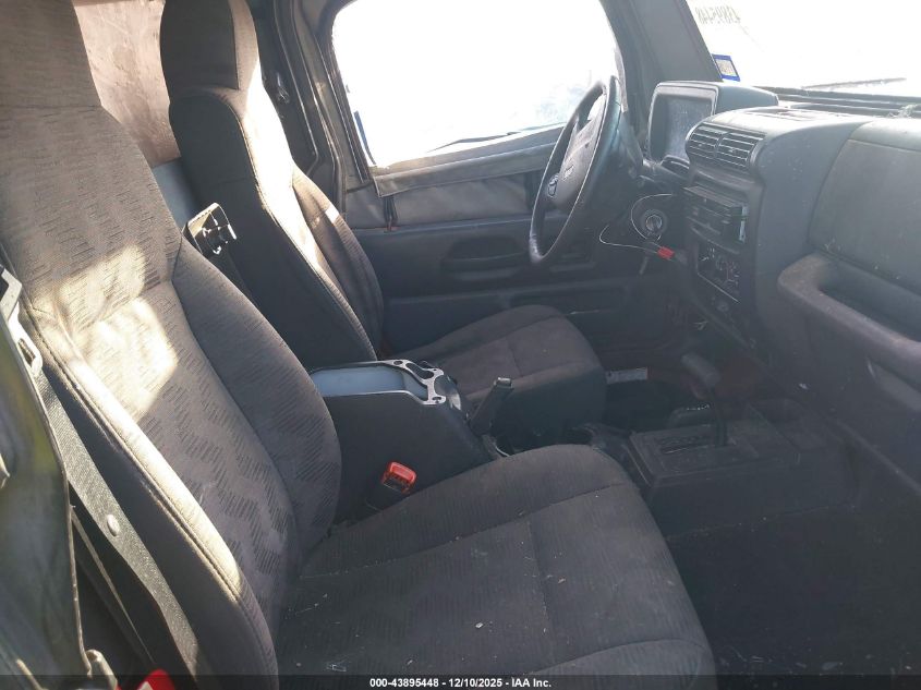 2005 Jeep Wrangler X VIN: 1J4FA39S05P365896 Lot: 43895448