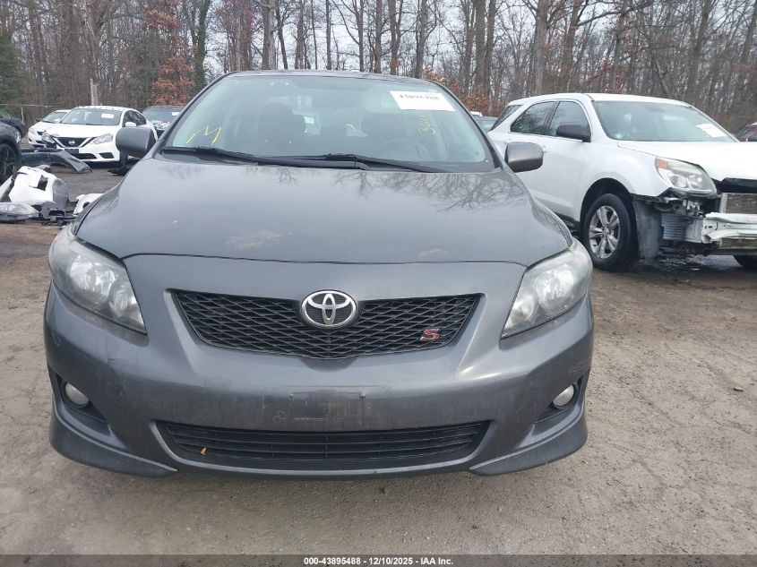 2009 Toyota Corolla S VIN: 2T1BU40E79C111552 Lot: 43895488