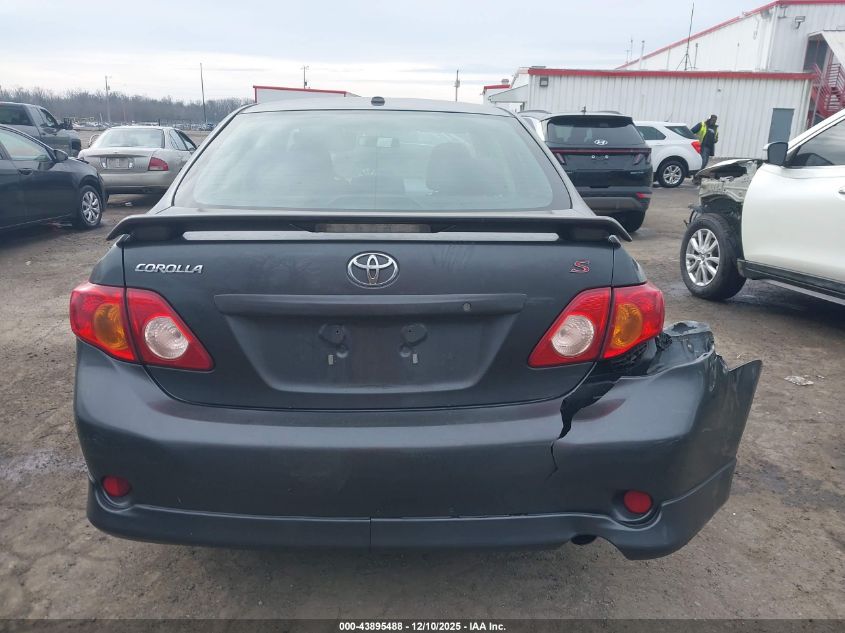 2009 Toyota Corolla S VIN: 2T1BU40E79C111552 Lot: 43895488