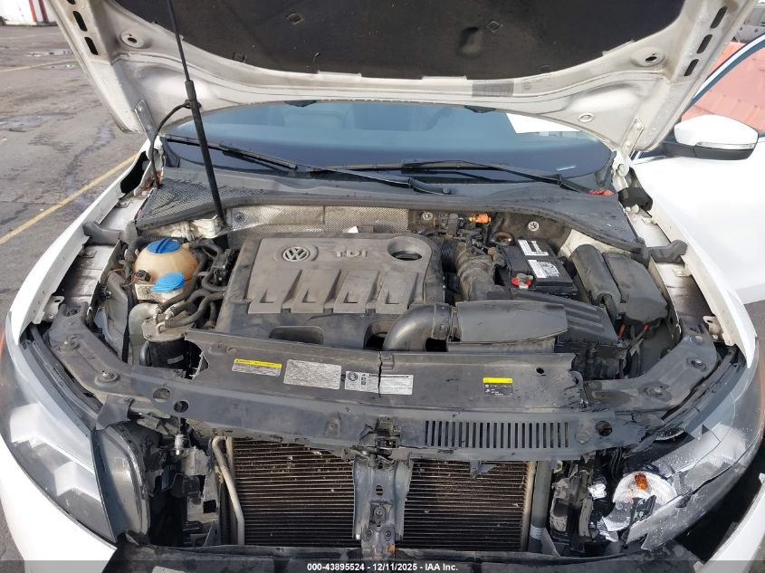 2014 Volkswagen Passat 2.0L Tdi Se VIN: 1VWBN7A3XEC112464 Lot: 43895524