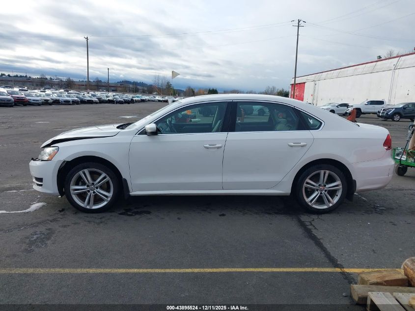 2014 Volkswagen Passat 2.0L Tdi Se VIN: 1VWBN7A3XEC112464 Lot: 43895524
