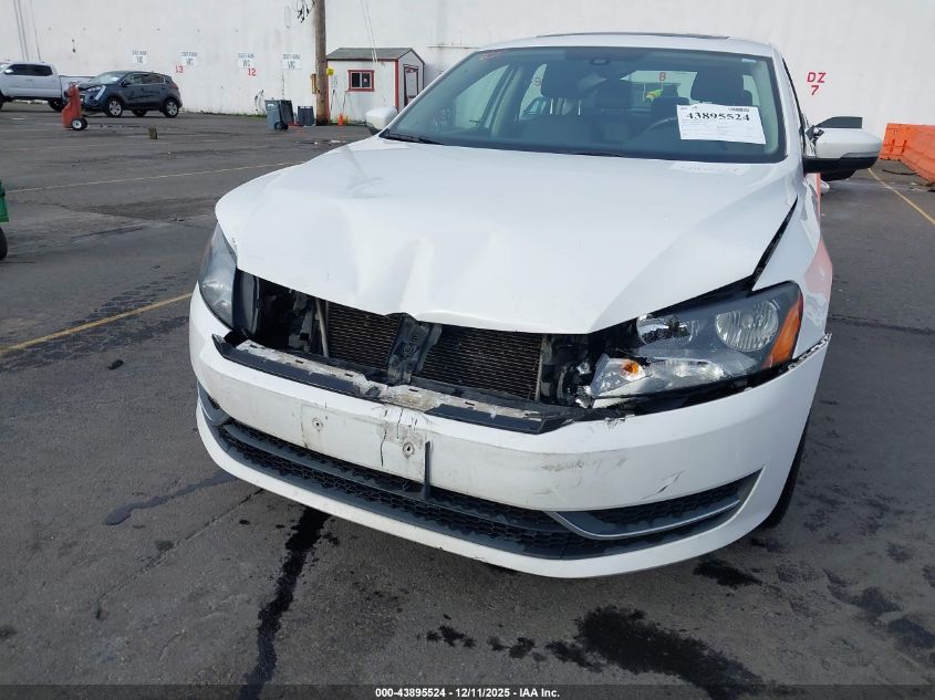 2014 Volkswagen Passat 2.0L Tdi Se VIN: 1VWBN7A3XEC112464 Lot: 43895524