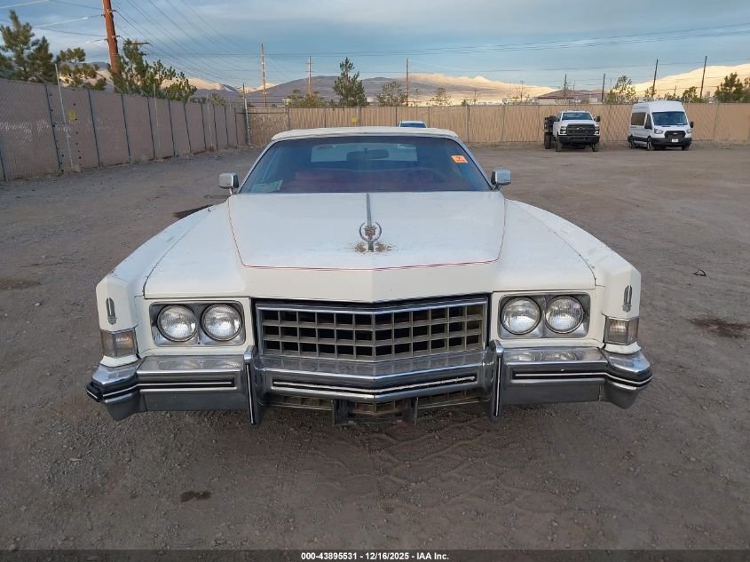 1973 Cadillac Eldorado VIN: 00006L67S30430539 Lot: 43895531