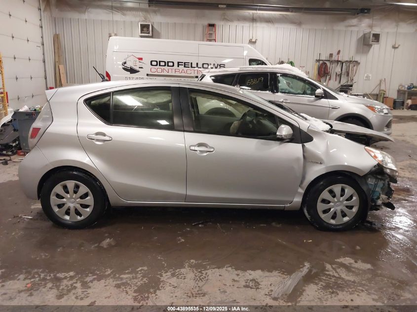 2013 Toyota Prius C Two VIN: JTDKDTB32D1038528 Lot: 43895535
