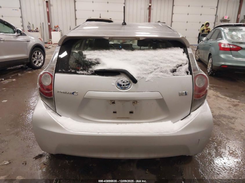 2013 Toyota Prius C Two VIN: JTDKDTB32D1038528 Lot: 43895535