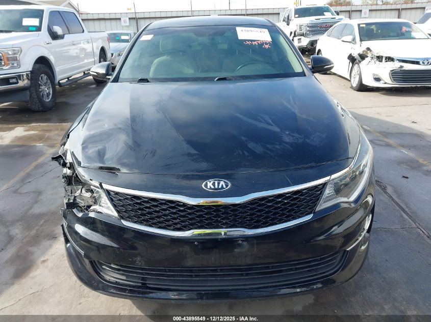 2016 Kia Optima Lx Turbo VIN: 5XXGT4L19GG005059 Lot: 43895549