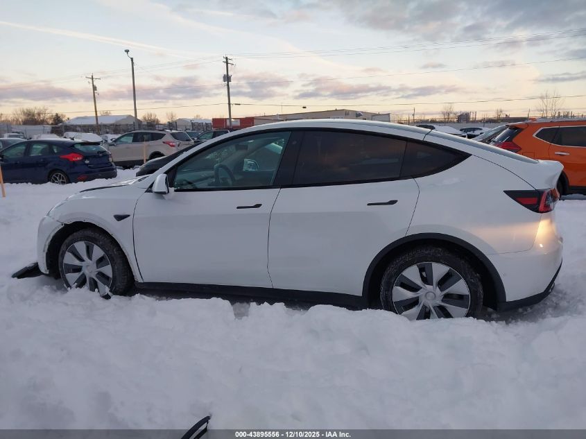 2020 Tesla Model Y Long Range Dual Motor All-Wheel Drive VIN: 5YJYGDEE9LF044109 Lot: 43895556