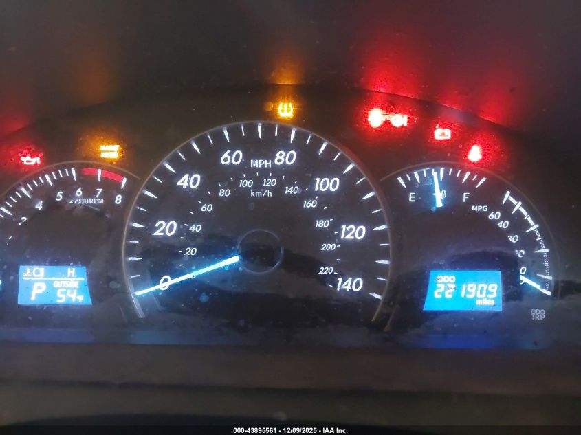 2013 Toyota Camry Le VIN: 4T1BF1FKXDU713326 Lot: 43895561