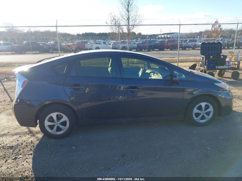 2012 Toyota Prius Three VIN: JTDKN3DU7C5393673 Lot: 43895562