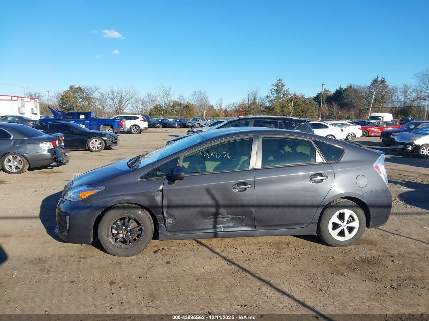 2012 Toyota Prius Three VIN: JTDKN3DU7C5393673 Lot: 43895562