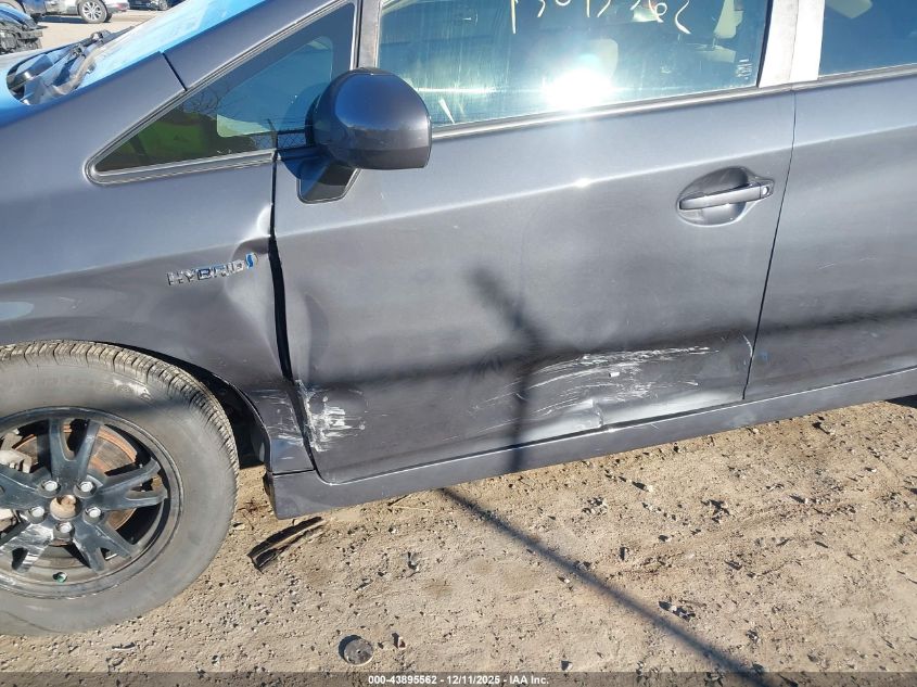 2012 Toyota Prius Three VIN: JTDKN3DU7C5393673 Lot: 43895562