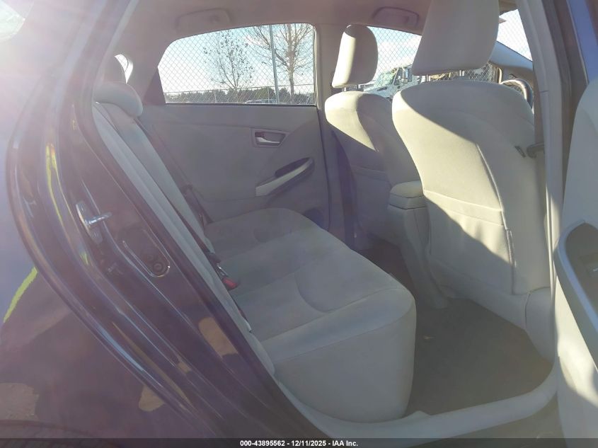 2012 Toyota Prius Three VIN: JTDKN3DU7C5393673 Lot: 43895562