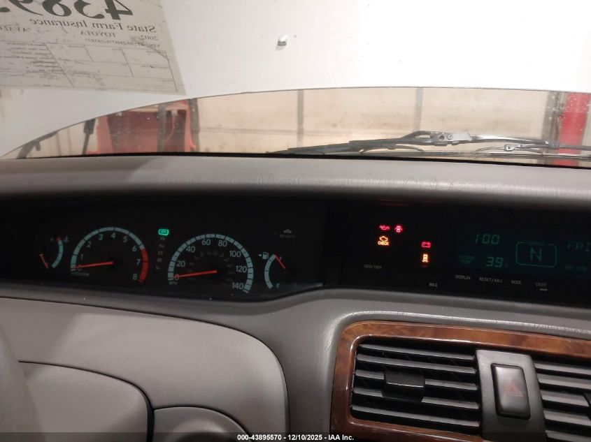 2002 Toyota Avalon Xls VIN: 4T1BF28B72U243823 Lot: 43895570