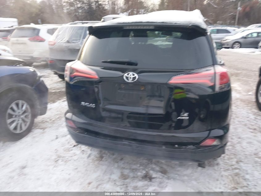 2018 Toyota Rav4 Le VIN: 2T3BFREV5JW831300 Lot: 43895580
