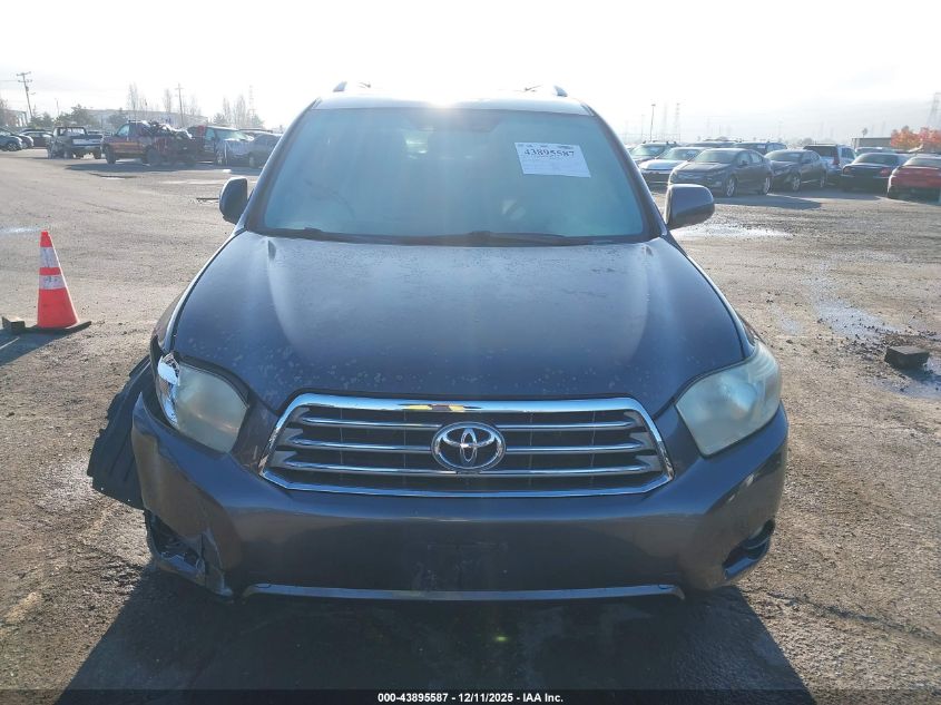 2008 Toyota Highlander Limited VIN: JTEES42A382083058 Lot: 43895587
