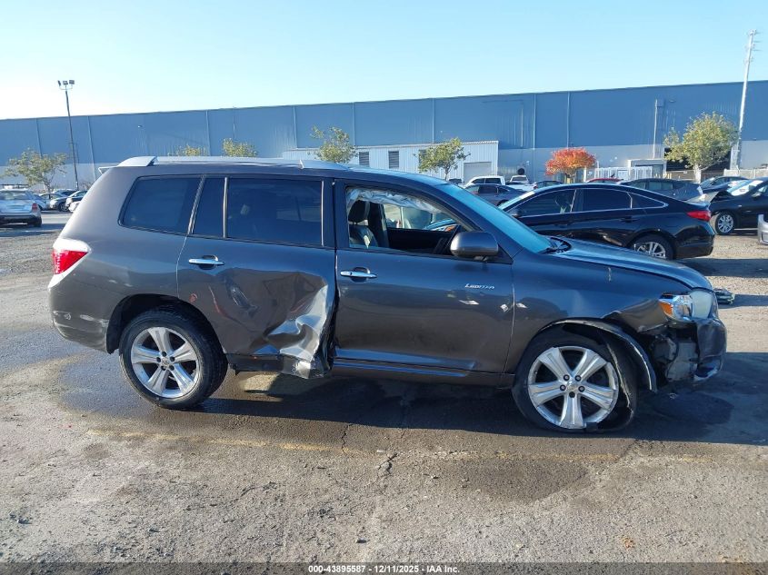 2008 Toyota Highlander Limited VIN: JTEES42A382083058 Lot: 43895587