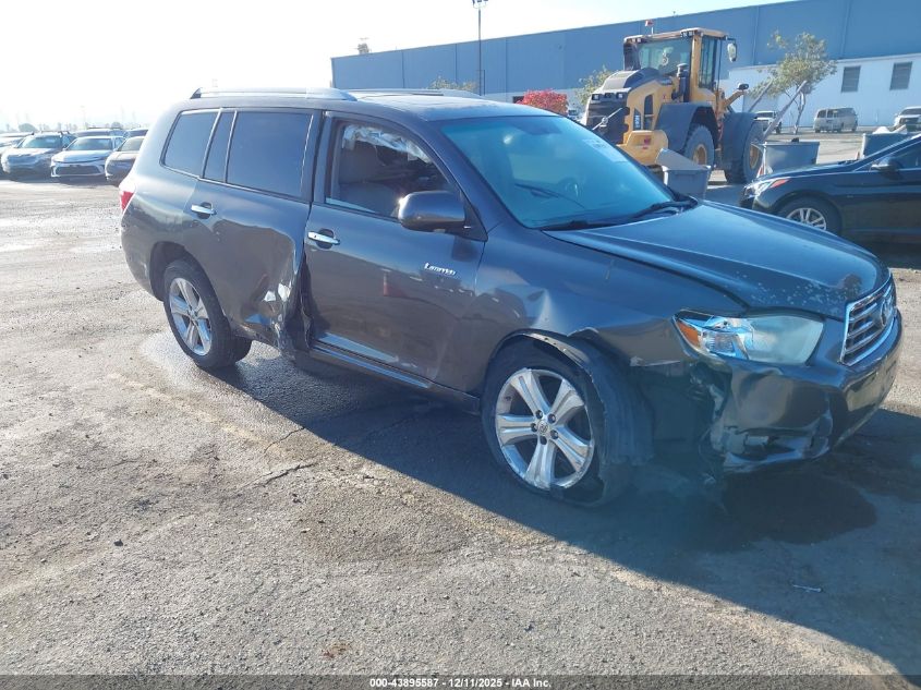 2008 Toyota Highlander Limited VIN: JTEES42A382083058 Lot: 43895587
