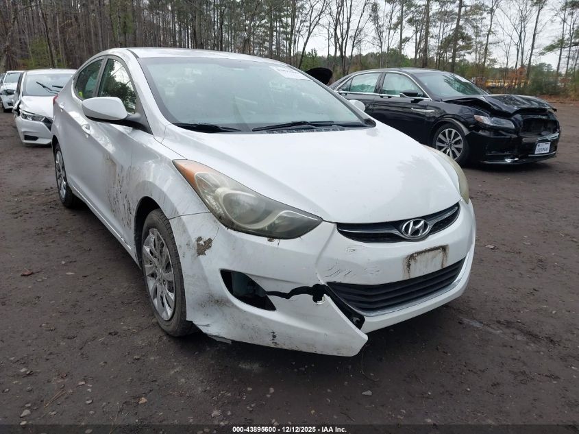 2011 Hyundai Elantra Gls VIN: 5NPDH4AE2BH025192 Lot: 43895600