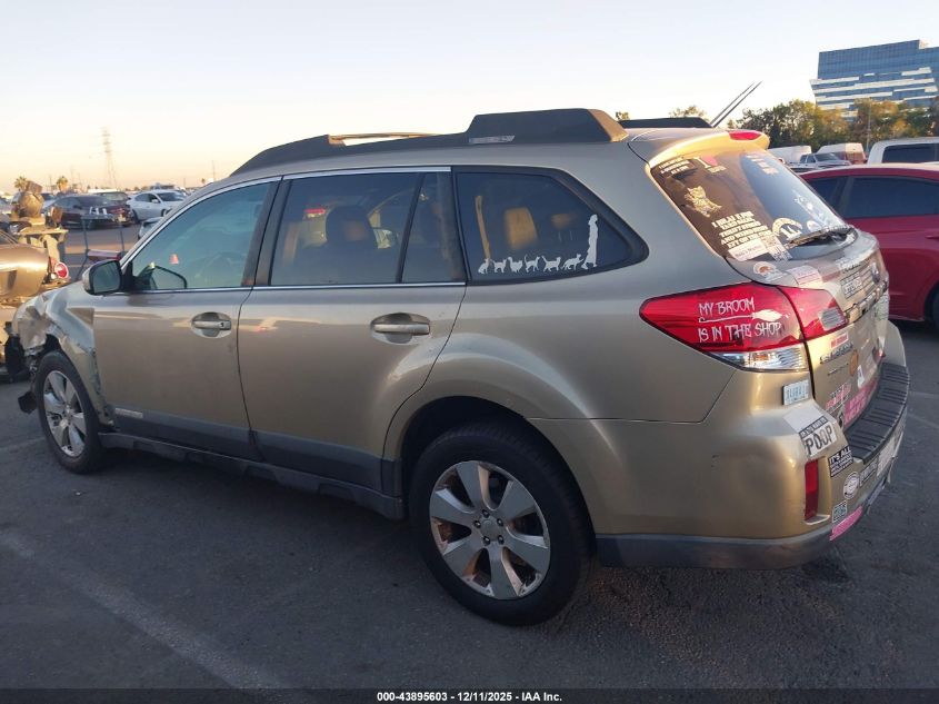 2010 Subaru Outback 2.5I Limited VIN: 4S4BRCKC9A3313826 Lot: 43895603