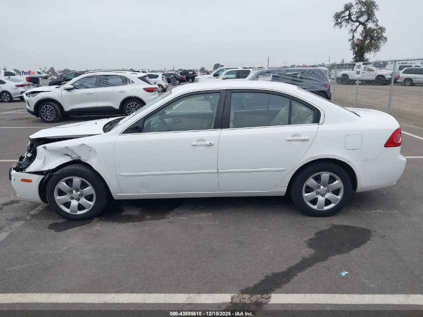 2008 Kia Optima Lx VIN: KNAGE123585170976 Lot: 43895610