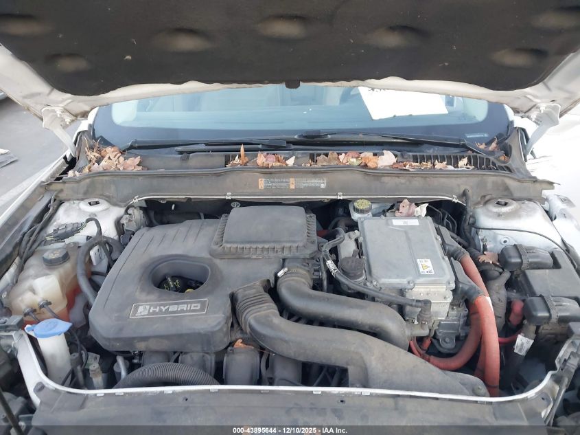 2013 Ford Fusion Hybrid Se VIN: 3FA6P0LU1DR271116 Lot: 43895644