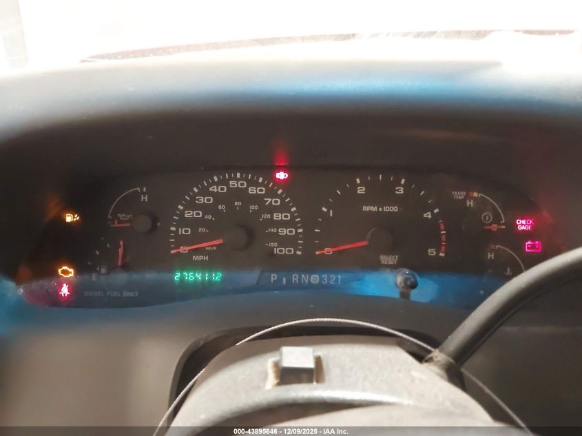 2003 Ford F-250 Lariat/Xl/Xlt VIN: 1FTNW21P43EC97440 Lot: 43895646