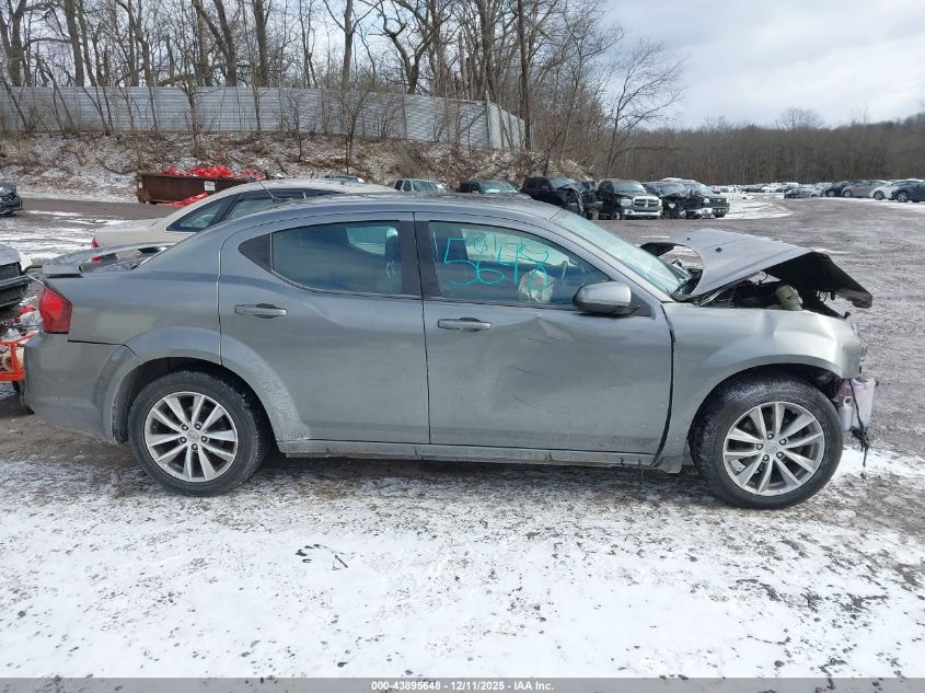 2013 Dodge Avenger Sxt VIN: 1C3CDZCBXDN615574 Lot: 43895648