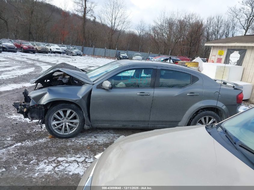 2013 Dodge Avenger Sxt VIN: 1C3CDZCBXDN615574 Lot: 43895648