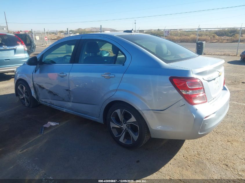 2018 Chevrolet Sonic Premier Auto VIN: 1G1JF5SB3J4135183 Lot: 43895667