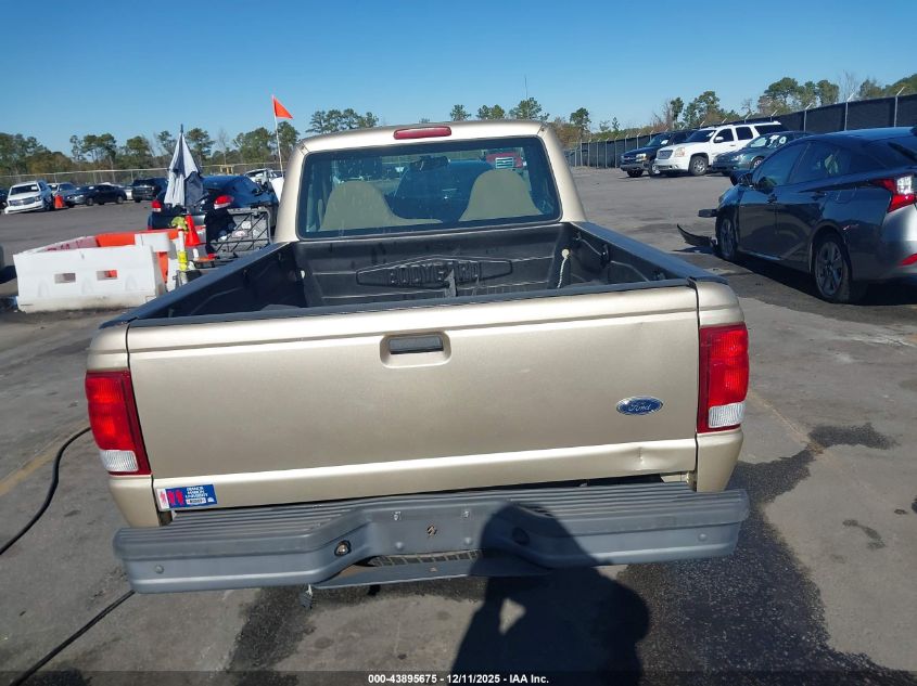 2000 Ford Ranger Xl/Xlt VIN: 1FTYR10V6YTA83759 Lot: 43895675