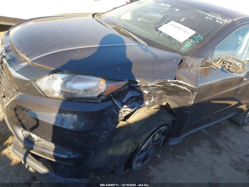 2018 Honda Hr-V Ex VIN: 3CZRU5H53JM708048 Lot: 43895711