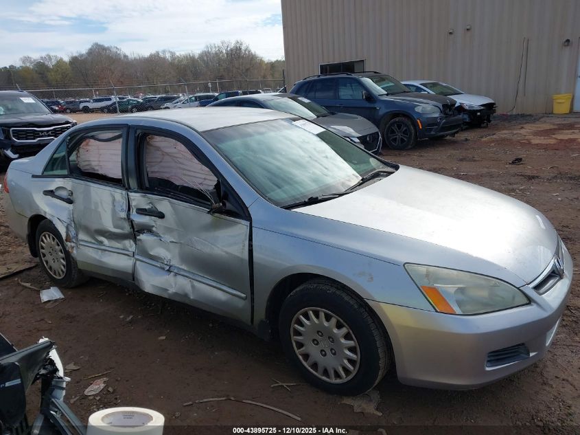 2007 Honda Accord 2.4 Vp VIN: 1HGCM56167A078559 Lot: 43895725