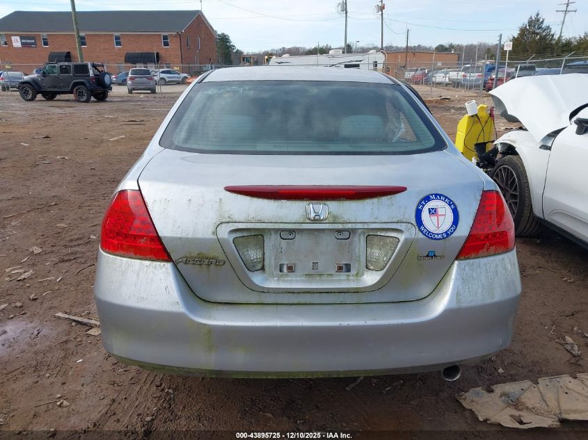 2007 Honda Accord 2.4 Vp VIN: 1HGCM56167A078559 Lot: 43895725