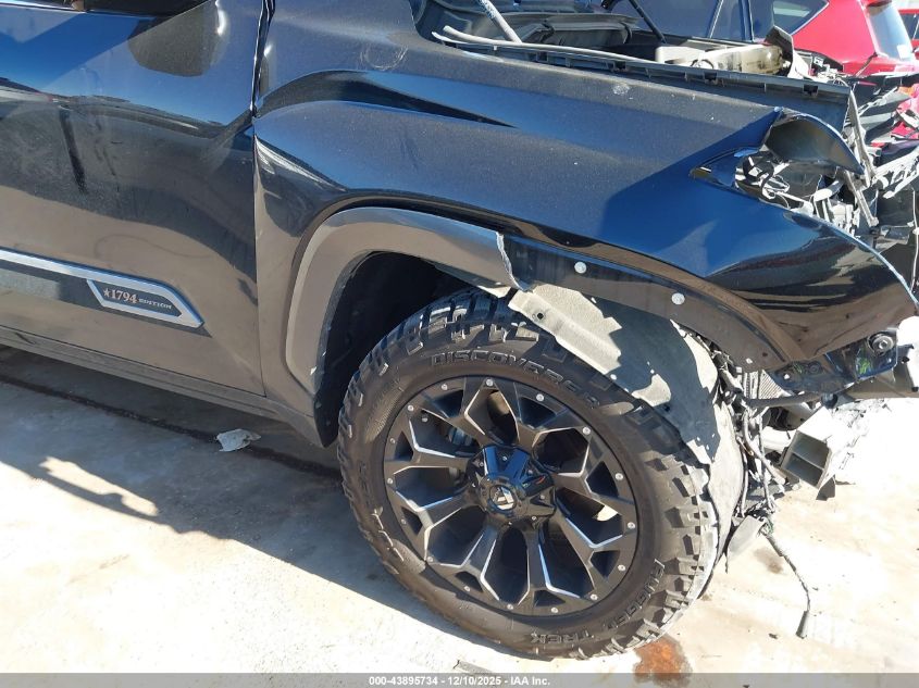 2023 Toyota Tundra 1794 Edition VIN: 5TFMA5DB7PX081314 Lot: 43895734