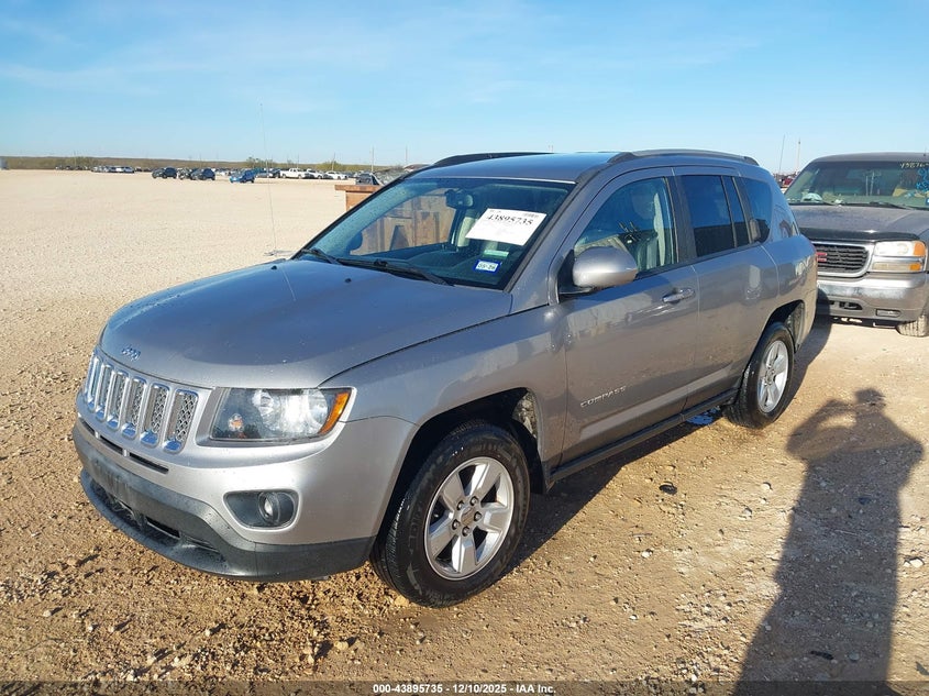 Vin: 1c4njcebxhd160308, lot: 44391293, jeep compass latitude fwd 20172