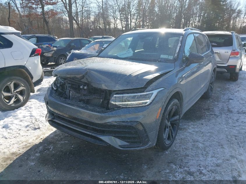 2024 Volkswagen Tiguan 2.0T Se R-Line Black VIN: 3VV8B7AX4RM032642 Lot: 43895761